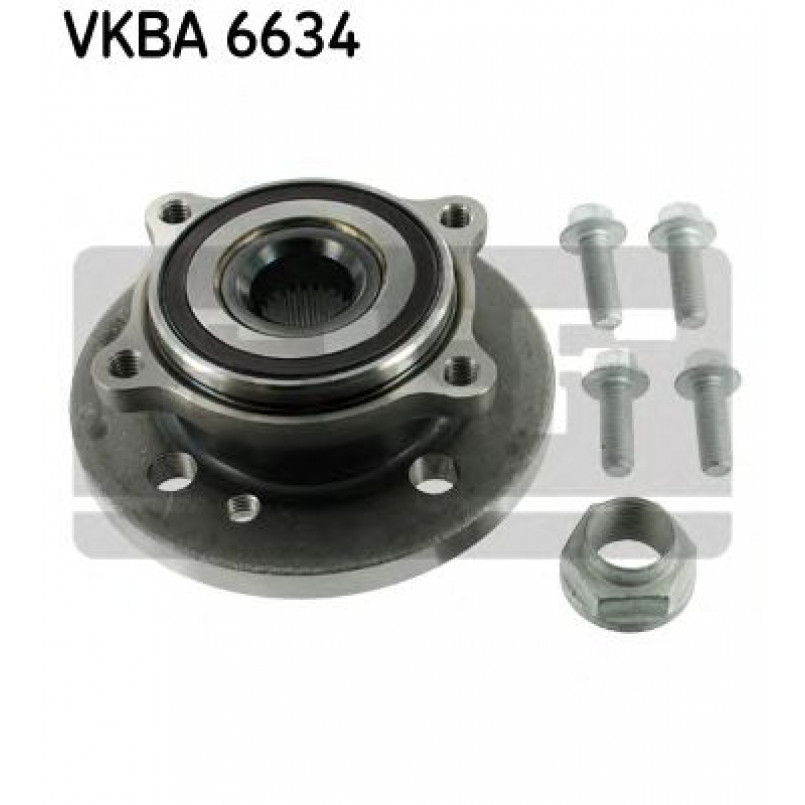 VKBA 6634 SKF Ступиця колеса в зборі